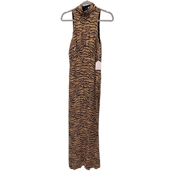 Song Of Style Revolve Hope Maxi Dress in Tiger Multi.Size S - Picture 5 of 16